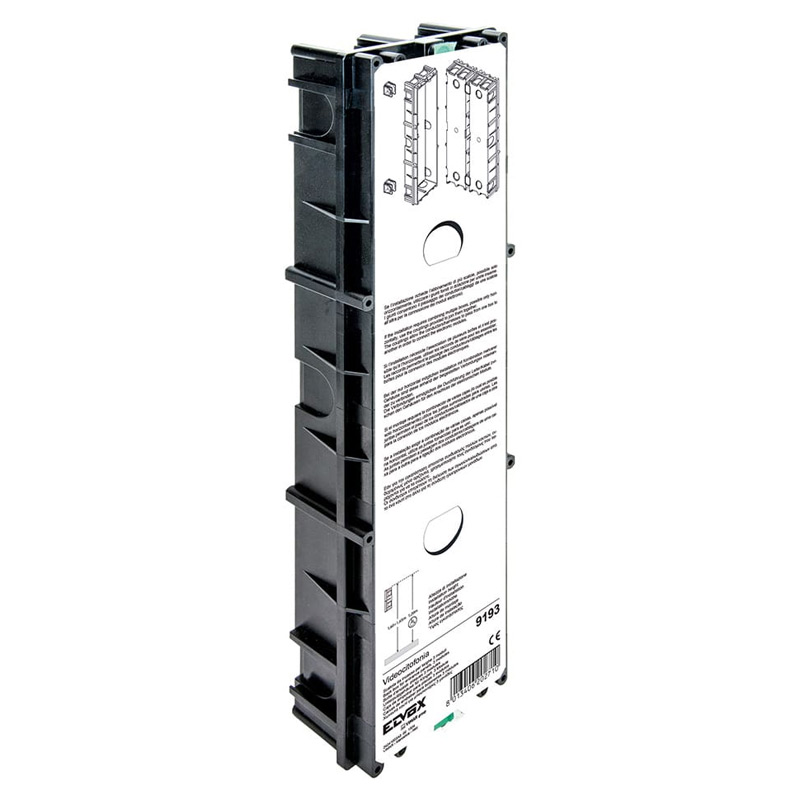 Back box for entrance panels, 3 modules - 9193