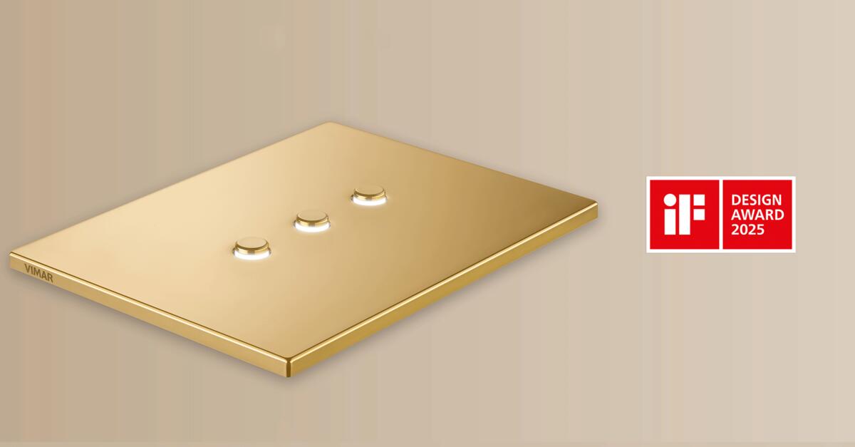 Vimars Eikon Exé har vunnit 2025 iF Design Award