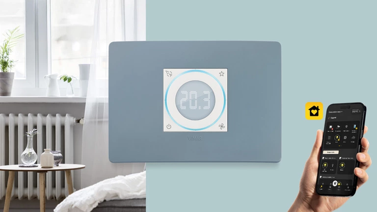 Accessiq Vimar stömbrytare Plana Up uppkopplad