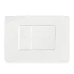 Accessiq Vimar strömbrytare Plana Up Glossy White