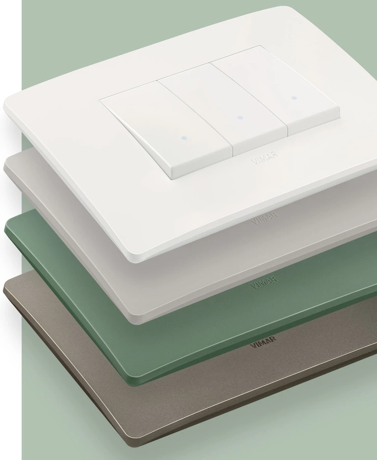 Accessiq Vimar strömställare Plana up