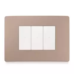 Accessiq Vimar strömbrytare Plana Up Terracotta